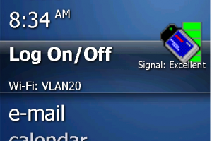 Kết nối WiFi máy kiểm kho Zebra MC9190-G