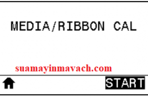 Căn chỉnh cảm biến máy in Zebra ZT510