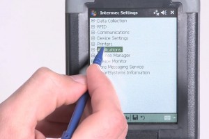 Cách cấu hình tự động gán Enter hoặc Tab máy kiểm kho Intermec