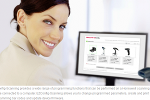 Factory Default máy đọc mã vạch Honeywell với EZConfig
