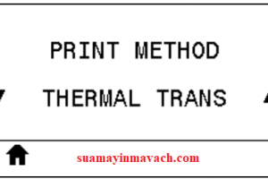 Cách chỉnh kiểu in Zebra ZT230