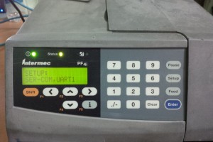 Nâng cấp Firmware máy in Intermec  PF4i 