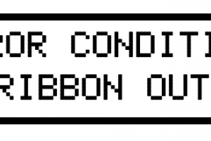 Sửa lỗi Ribbon Out máy in ZT410 ZT420