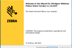 Cài đặt máy in Zebra trên ZebraDesigner Driver