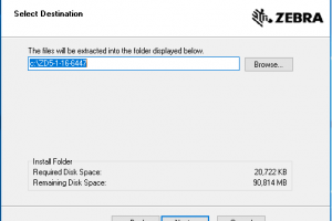 Cấu hình Serial COM máy in mã vạch Zebra