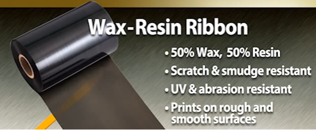 thanh phan muc ribbon WAX-RESIN